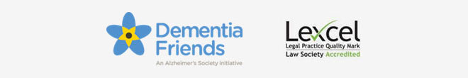 Dementia Friends, Lexcel Legal Practice Quality Mark - Law Society Accredited